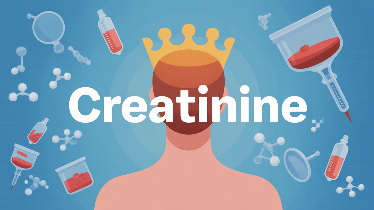 illustration rein stylise creatinine