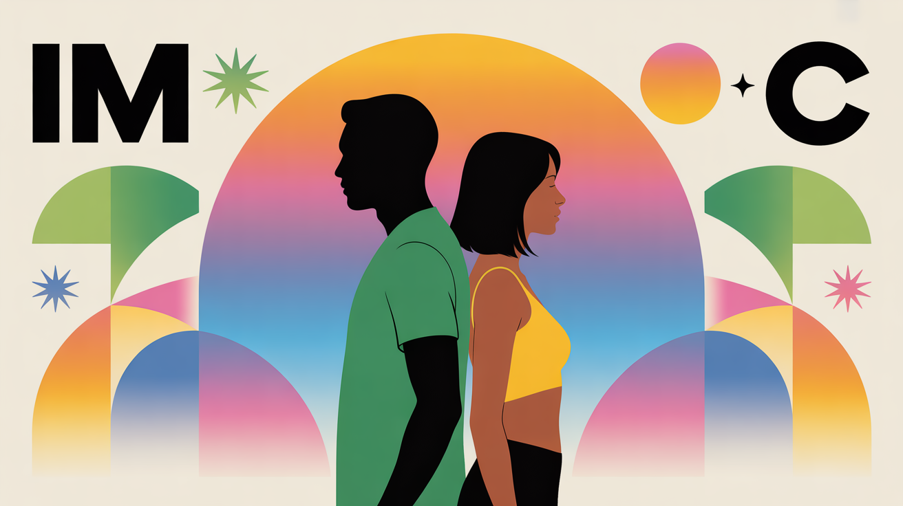 Visuel IMC silhouettes toise