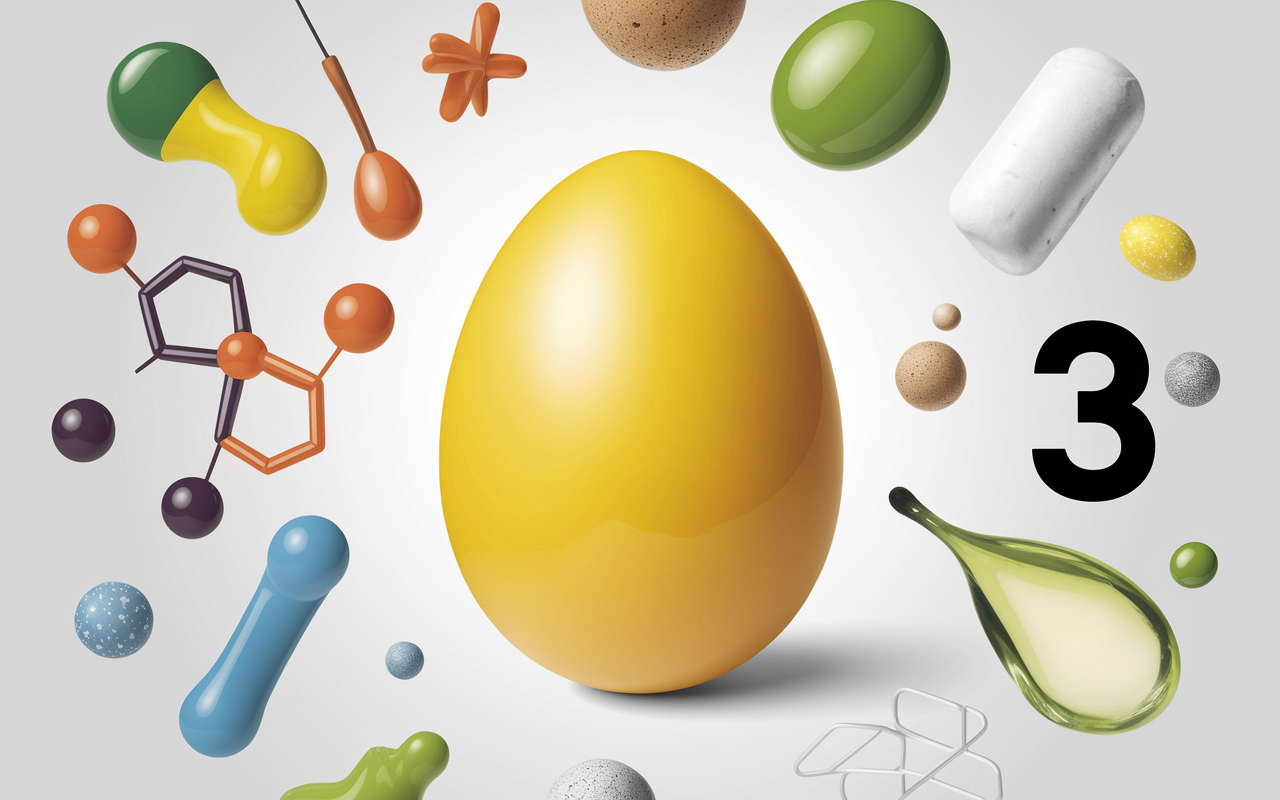 Jaune oeuf cholestérol vitamines fer omega3 sante