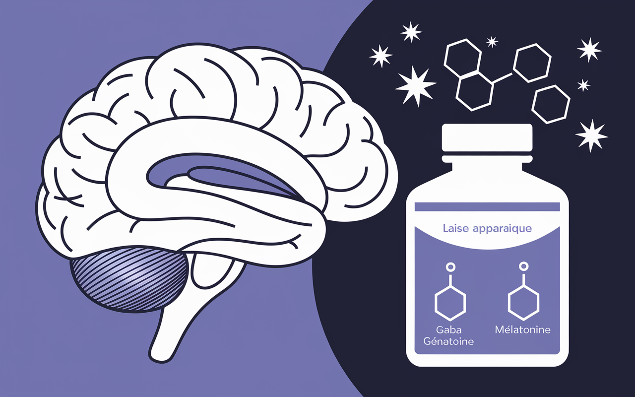 magnesium le soir mecanisme sommeil GABA melatonine relaxation