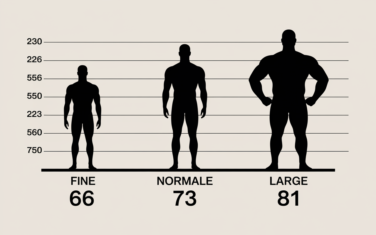 tableau barres poids ideal homme 1m80 morphologies