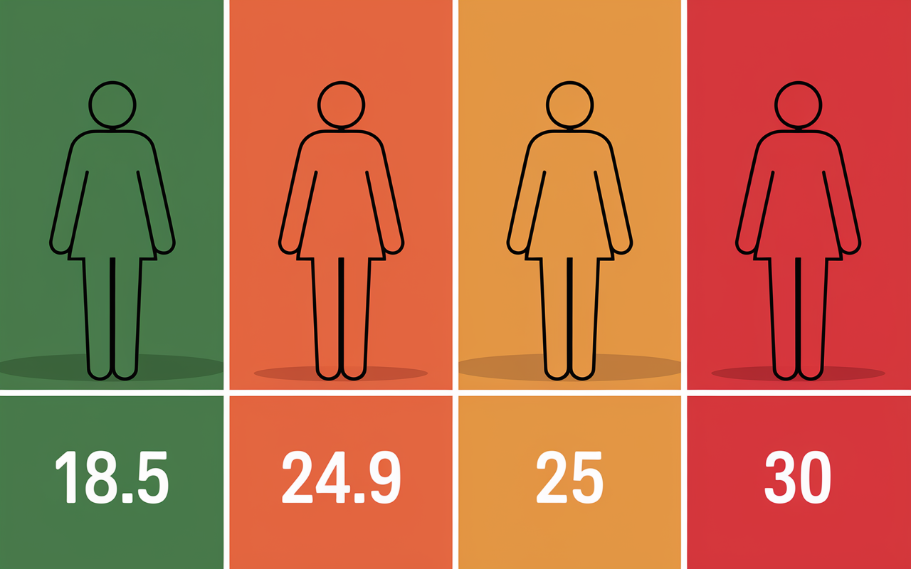 IMC categories OMS silhouettes couleur