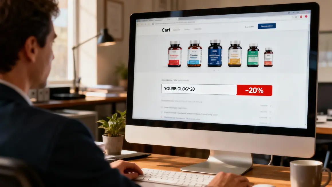 zone code promo yourbiology panier reduction 20 pourcent