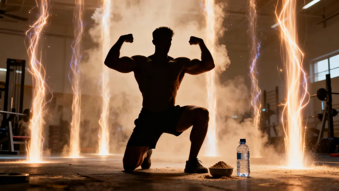 Sportif musculation Instant Energy effort intense