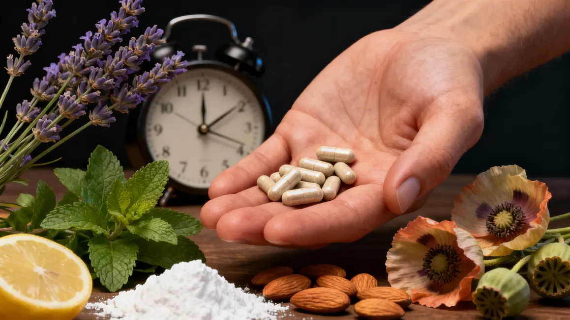 Ingrédients naturels Noocube Sleep Upgrade sommeil