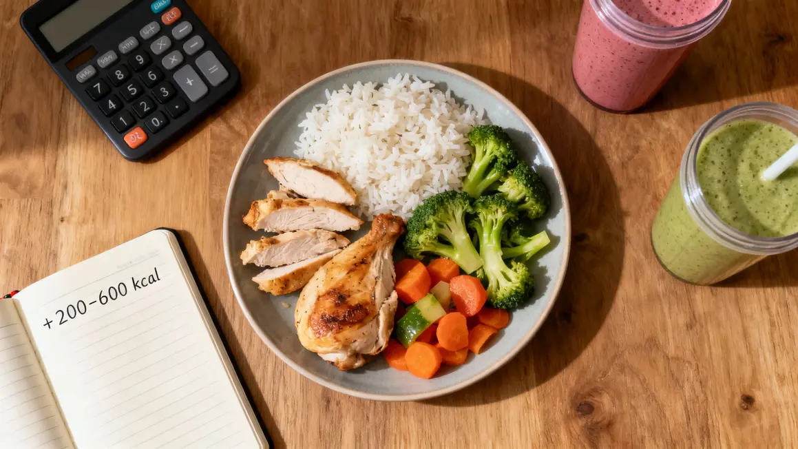 repas prise de masse femme musculation