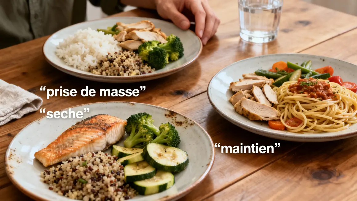 exemples repas musculation