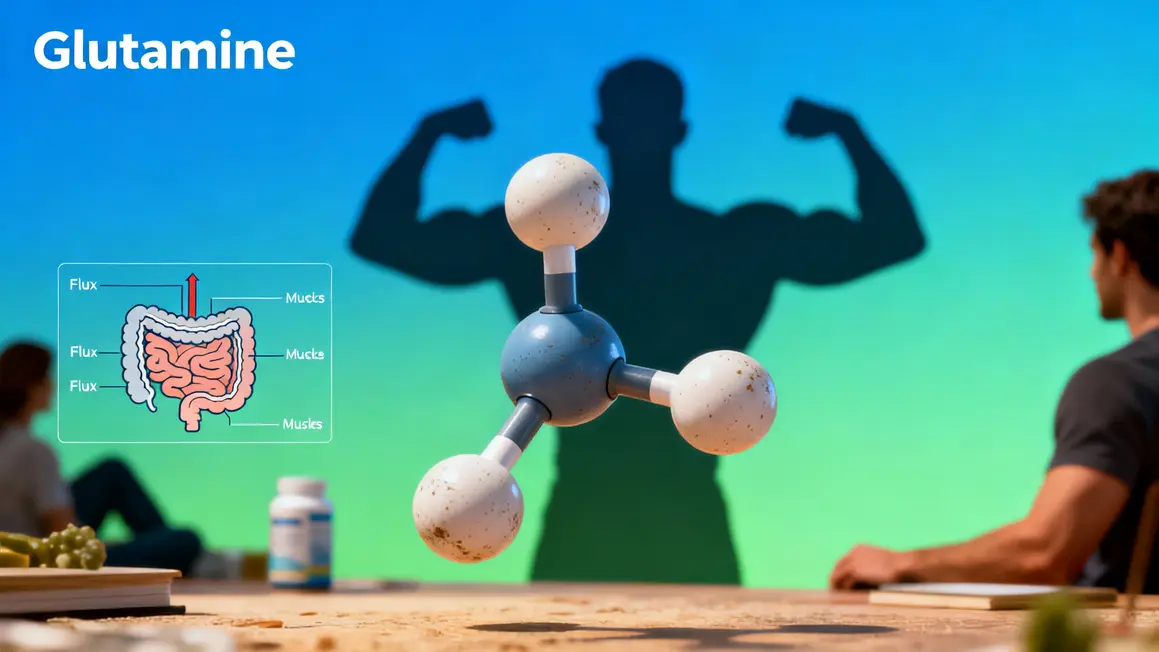 glutamine structure musculation assimilation