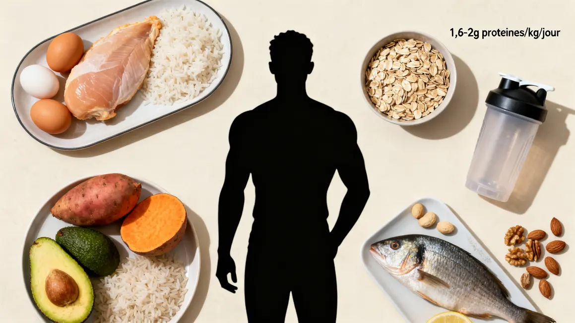 Nutrition musculation apres 40 ans aliments proteines repas