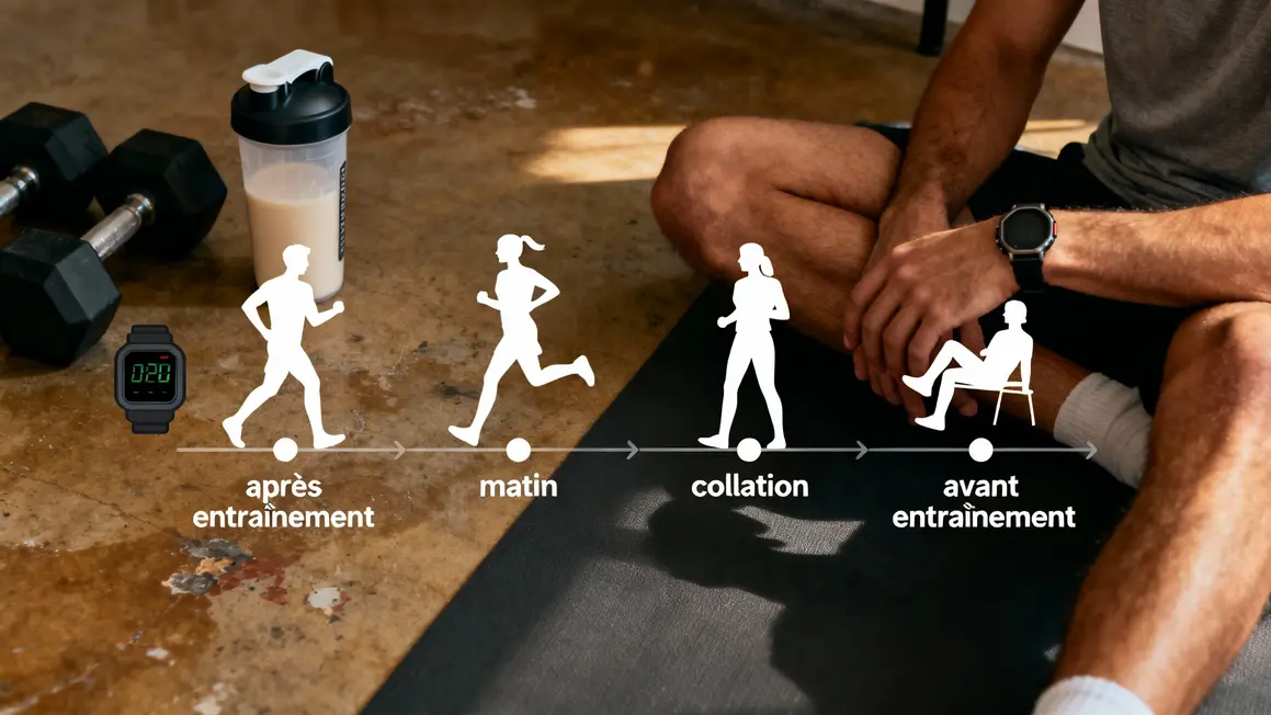 moments prise whey proteine musculation