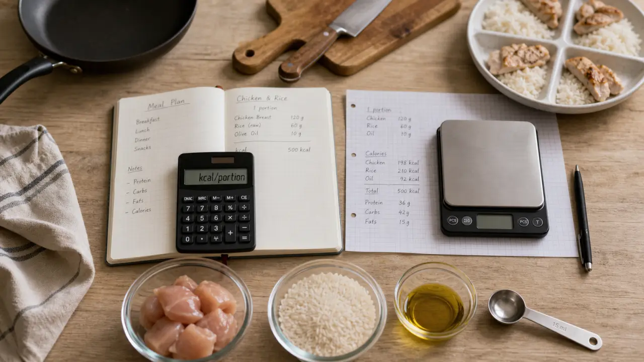 Calculer les calories d une recette : portions, cuisson et kcal/portion