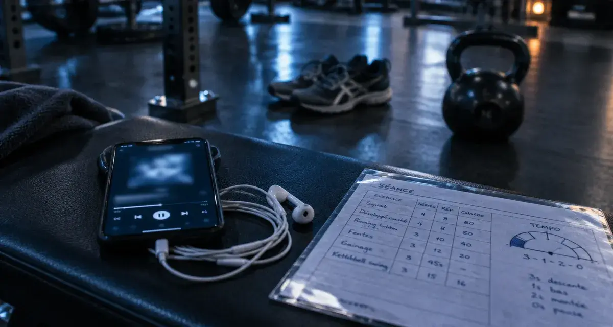 Musique sport motivation : smartphone tempo entraînement